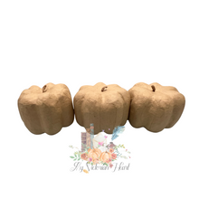 Load image into Gallery viewer, Paper Mache Pumpkin