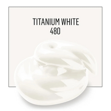 Load image into Gallery viewer, Bowl of titanium white paint with the color name and number '480' on a white background