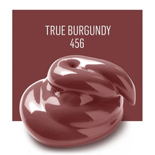 Load image into Gallery viewer, True Burgundy 456 color swatch with a glossy texture on a white background