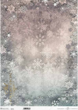 Load image into Gallery viewer, Twilight Snowflake Dream Rice Paper by ITD Collection, R0373L, Size A3