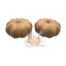 Load image into Gallery viewer, Paper Mache Pumpkin
