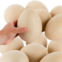 Load image into Gallery viewer, Unfinished Paper Mache Egg, 6" X 4" Dia