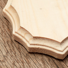 Load image into Gallery viewer, Unfinished Wood French Oval Plaque