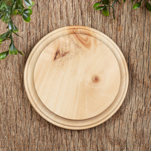 Load image into Gallery viewer, Unfinished Wood Round Circle Plaque