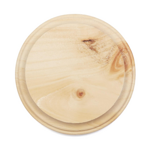 Unfinished Wood Round Circle Plaque