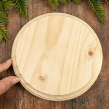 Load image into Gallery viewer, Unfinished Wood Round Circle Plaque