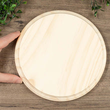 Load image into Gallery viewer, Unfinished Wood Round Circle Plaque