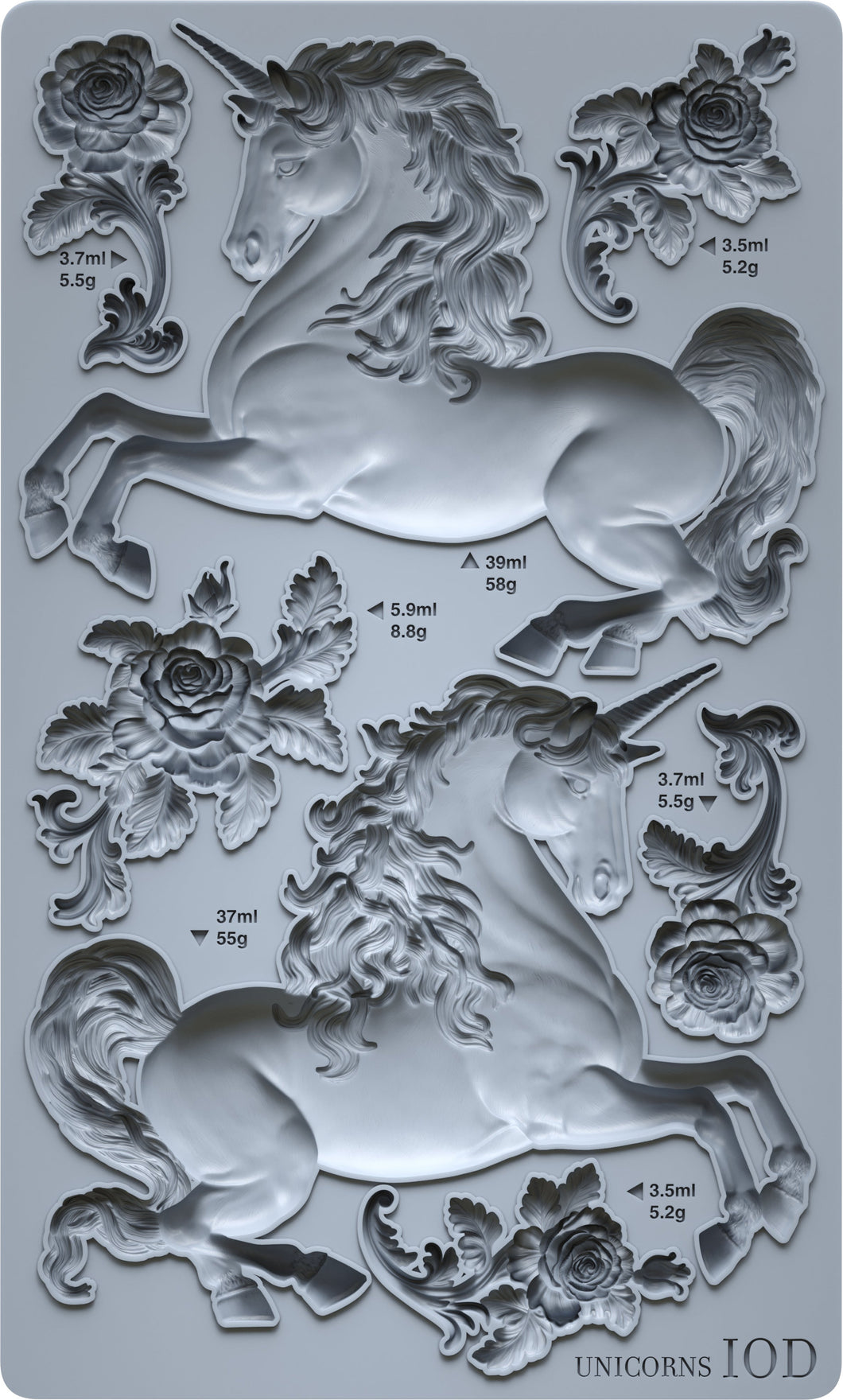 Unicorns Mould by IOD