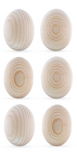 Load image into Gallery viewer, Unpainted Blank Unfinished Wooden Eggs