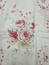 Load image into Gallery viewer, Urban Gardens Pink Rose Bouquets Close up of fabric