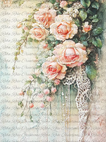Reba's Roses Rice Paper by Reba Rose Creations