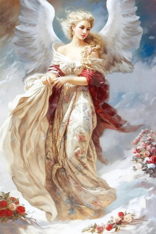 Victorian Winter Angel Rice Paper by Reba Rose Creations – My Victorian ...