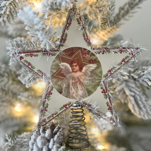 Victorian Inspired Angel Tree Topper 