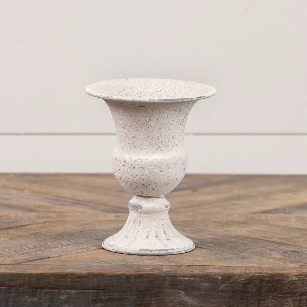 Vintage White Pot