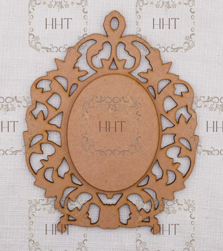 Vintage Frame Ornament with Overlay by Handcrafted Holiday Traditions