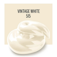 Load image into Gallery viewer, Cream-colored swatch with 'Vintage White 515' text on a beige card
