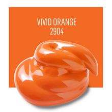 Load image into Gallery viewer, Orange color swatch with the code 2904 on an orange background