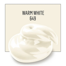 Load image into Gallery viewer, Swatch of warm white color with the code 649 on a beige background