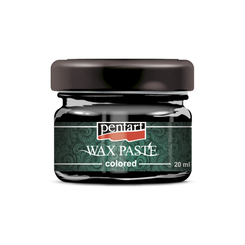Pentart Wax Paste Colored, Black, 30mL