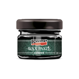 Pentart Wax Paste Colored, Black, 30mL