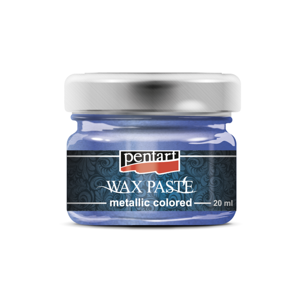 Pentart Wax Paste Metallic, Blue