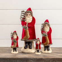 Load image into Gallery viewer, Wine Velvet Belsnickel Ornament