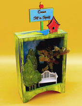 Load image into Gallery viewer, Woodland Shadow Box Building Kit