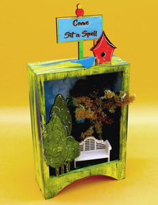 Woodland Shadow Box Building Kit