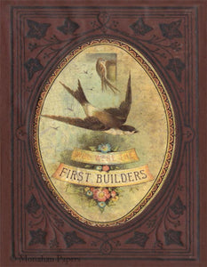 First Builders Bird Book Cover by Monahan Papers, X218
