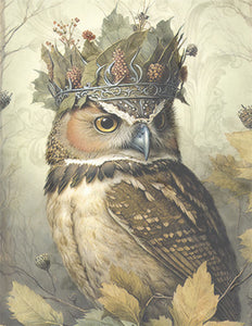 Owl King of the Forest by Monahan Papers, X948