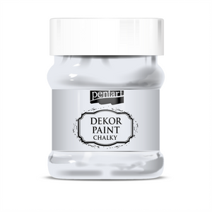 Pentart Dekor Paint Chalky Off White 230ml