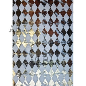Gilded Harlequin Decoupage Rice Paper 0010 by ABstudio, A4