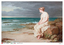 Load image into Gallery viewer, Artwork 0103 by Paper Designs Washi Paper, Romantic painting Miranda by John William Waterhouse, 1875