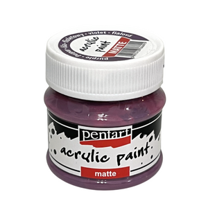Pentart Acrylic Paint Matte, Purple, 50 mL