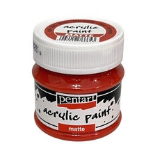 Load image into Gallery viewer, Pentart Acrylic Paint Matte, Red, 50 mL