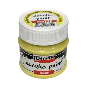 Pentart Acrylic Paint Matte, Vanilla