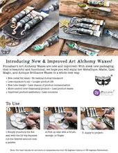 Load image into Gallery viewer, About Information for Prima Finnabair Art Alchemy Waxes