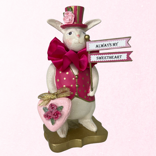 Bergamo Valentine Bunny Decor by Heather Myers, ESC and Company