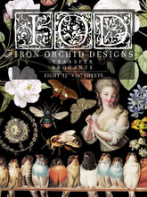 Load image into Gallery viewer, IOD Brocante Transfer, Cover, Iron Orchid Designs, French Inspired