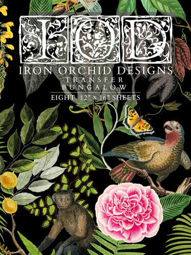 Bungalow Transfer by IOD, Iron Orchid Designs