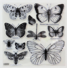 Load image into Gallery viewer, Iron Orchid Designs Butterflies Decor Stamps that Coordinate with IOD Stamping Mask Accessory 