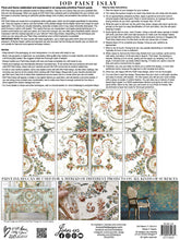 Load image into Gallery viewer, Chateau Paint Inlay, IOD, Iron Orchid Designs