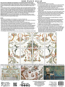 Chateau Paint Inlay, IOD, Iron Orchid Designs