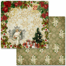 Load image into Gallery viewer, Christmas Collection Scrapbook Paper Set by Decoupage Queen, Angel, Holly, Roses