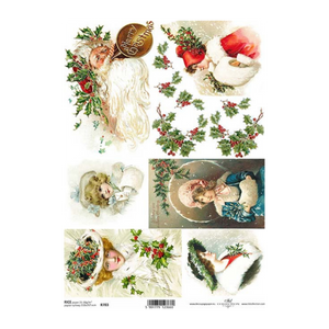 ITD Collection Rice Paper, R0783, Decoupage