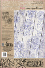 Load image into Gallery viewer, Iron Orchid Designs Chrysanthemum Decor Stamp Back of Package