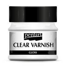 Load image into Gallery viewer, Pentart Clear Varnish, Solvent-Based Gloss 