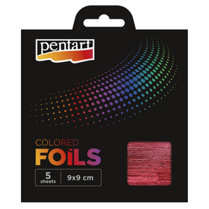 Pentart Colored Foils, Color and Size Options