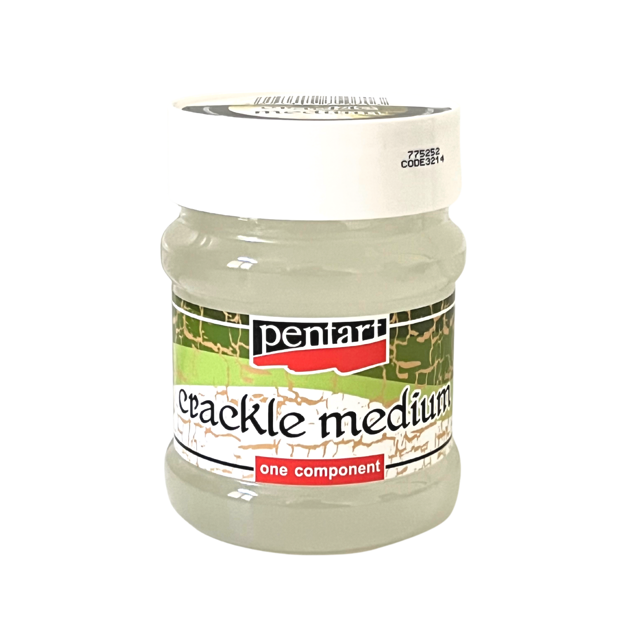 CRACKLE MEDIUM one Component 100 ml / DECOUPAGE / CRAFT/ WATER BASED