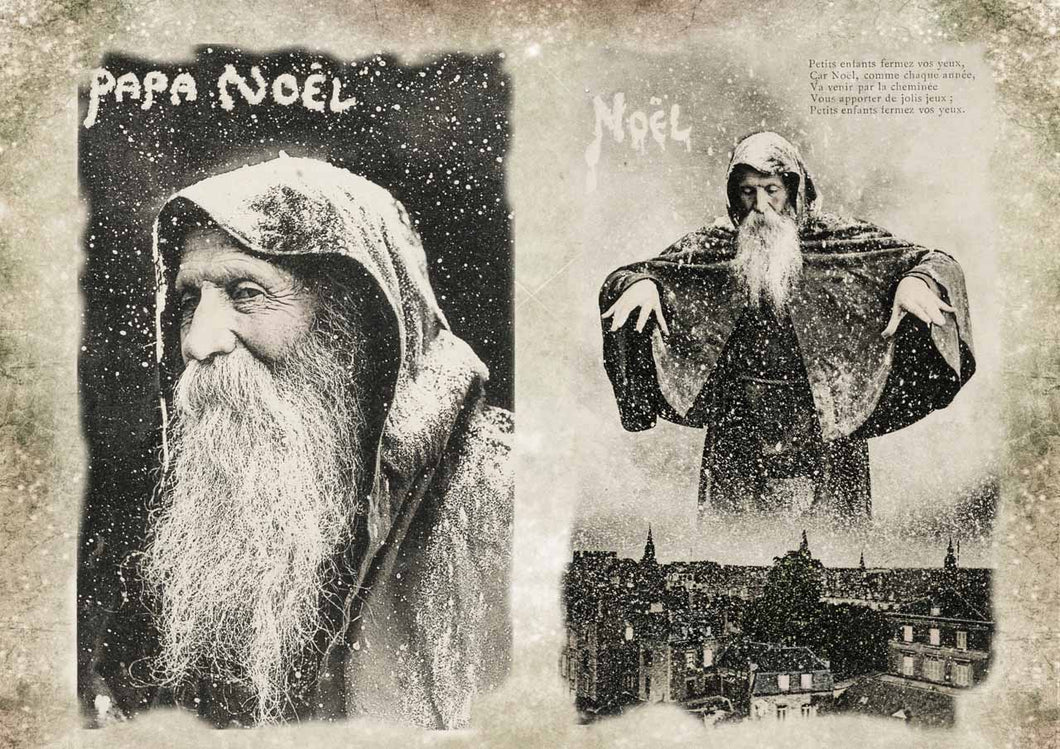 Papa Noel Rice Paper by Decoupage Queen, A4